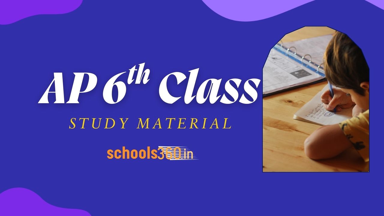 ap 6th class study material
