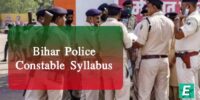 Bihar Police Constable Syllabus