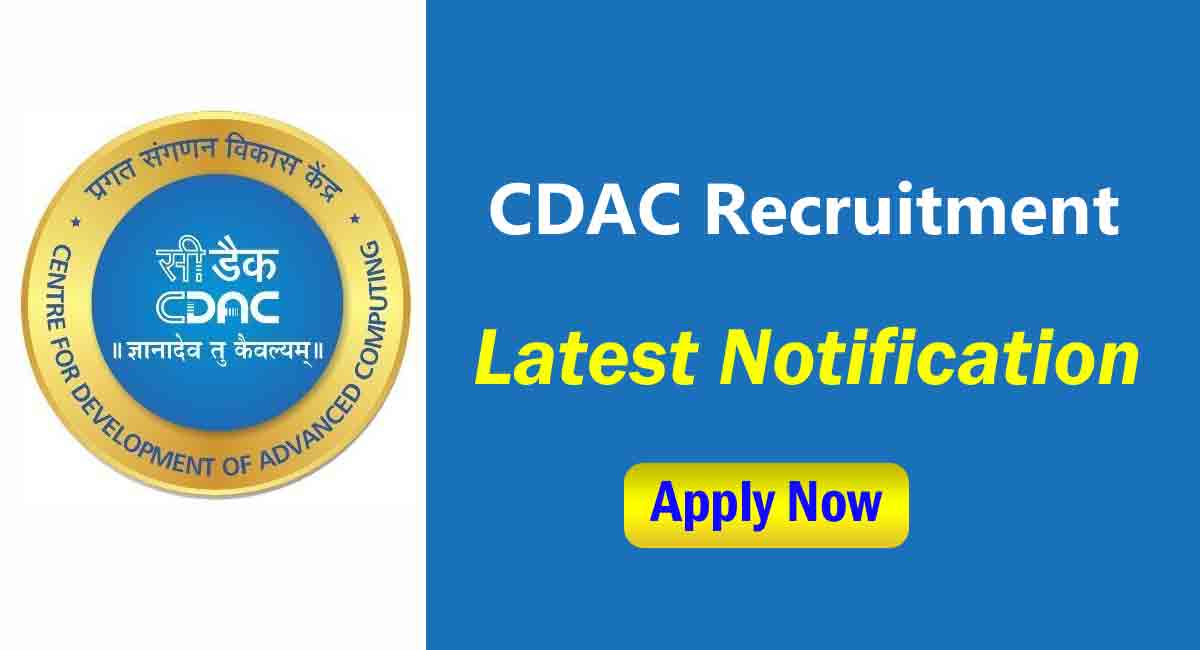 CDAC Recruitment