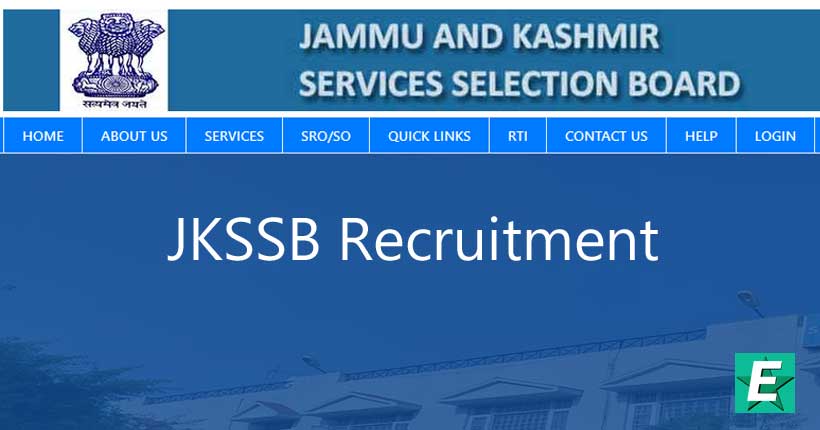 JKSSB Recruitment