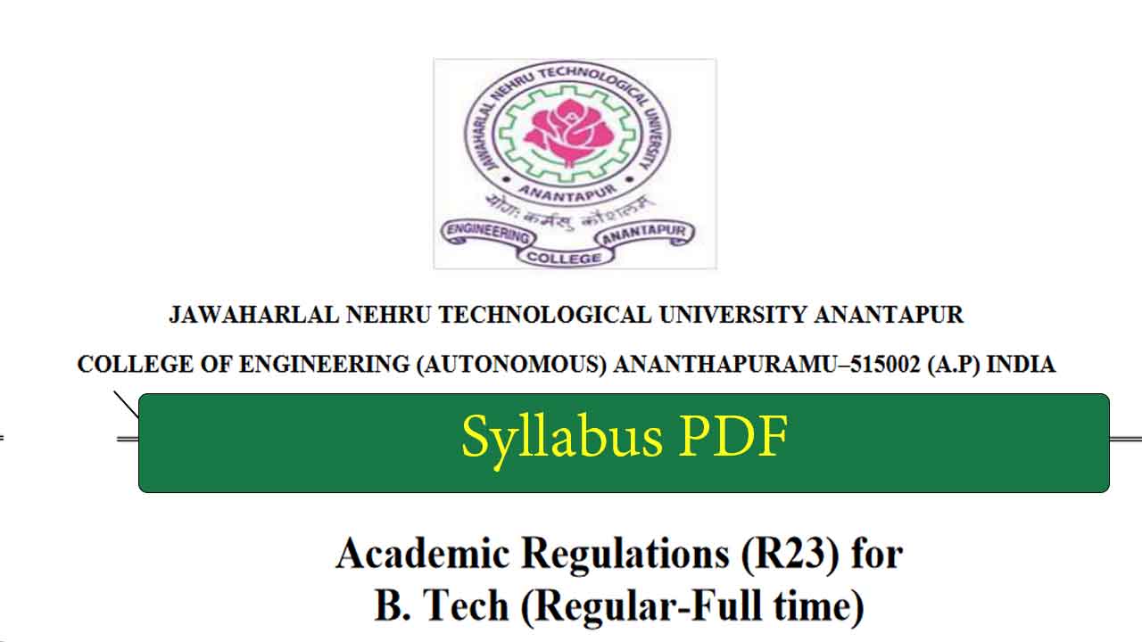 jntua-syllabus