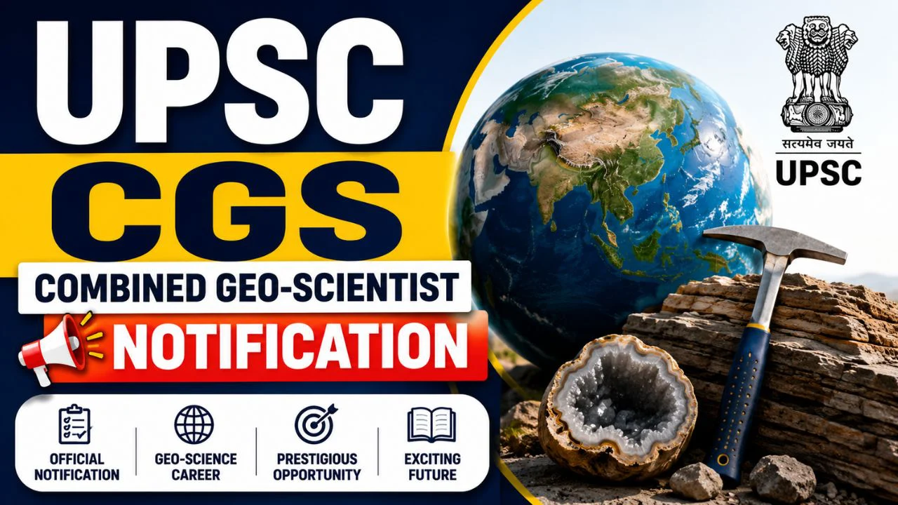 UPSC Geo-Scientist CGSE