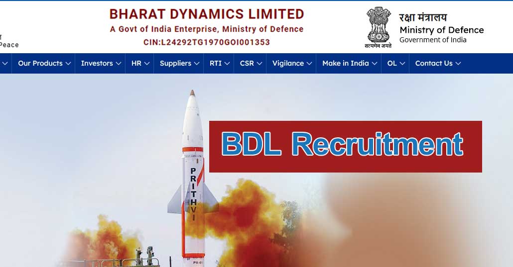 BDL Recruitment
