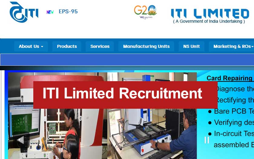 ITI Limited Recruitment
