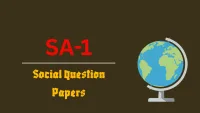 SA1 social Question Papers