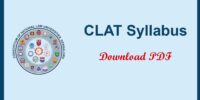 CLAT Syllabus