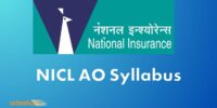 NICL AO Syllabus