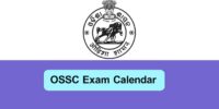 OSSC Exam Calendar