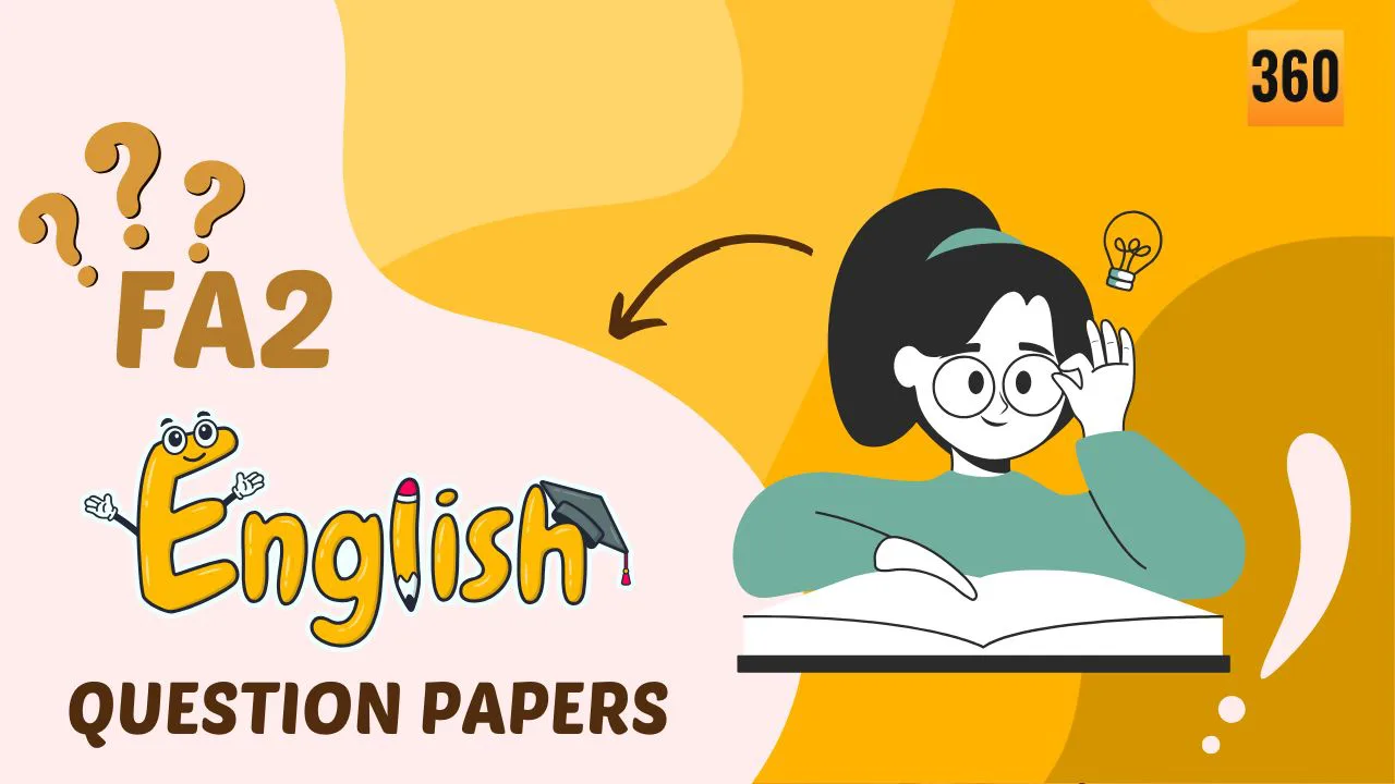 fa2 english question papers