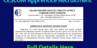 CESCOM Apprentice Recruitment