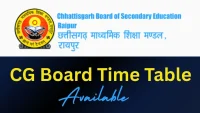 CG Board Time Table