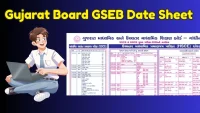 Gujarat Board GSEB Date Sheet