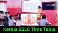 Kerala SSLC Time Table
