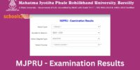 MJPRU - Examination Results