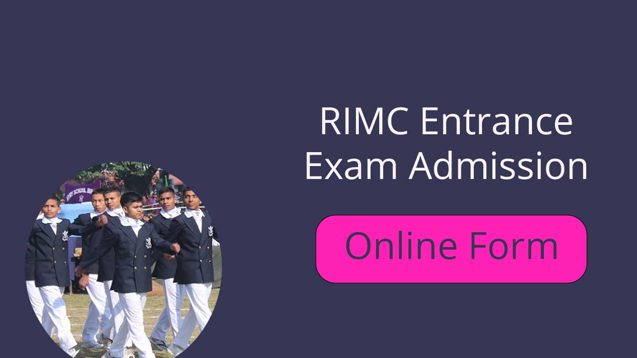 RIMC Entrance Exam Admission