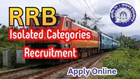 RRB Isolated Categories Recruitment