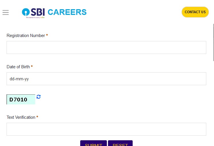 SBI Clerk PET Admit Card