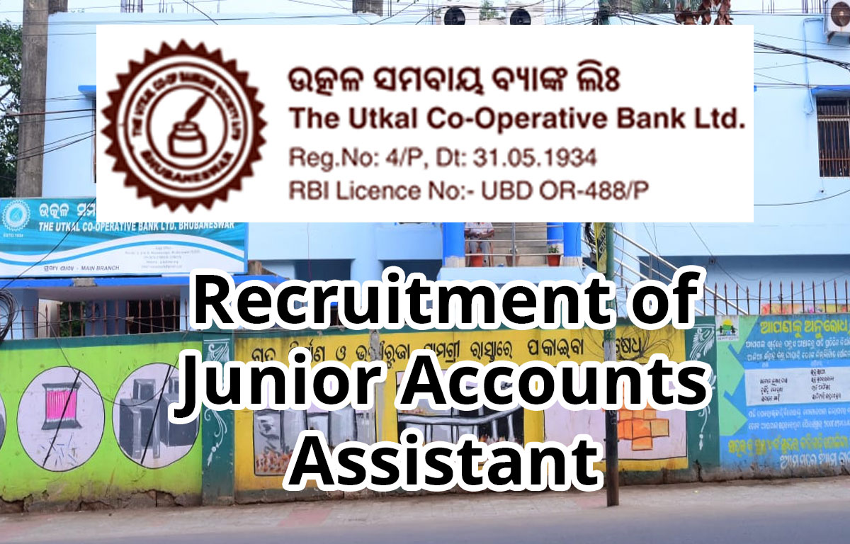 Utkal Cooperative Bank Recruitment