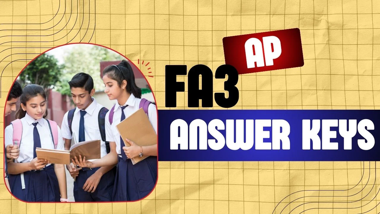 ap fa3 Answer key