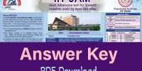 IIT-JAM Answer key