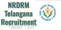NRDRM Telangana Recruitment