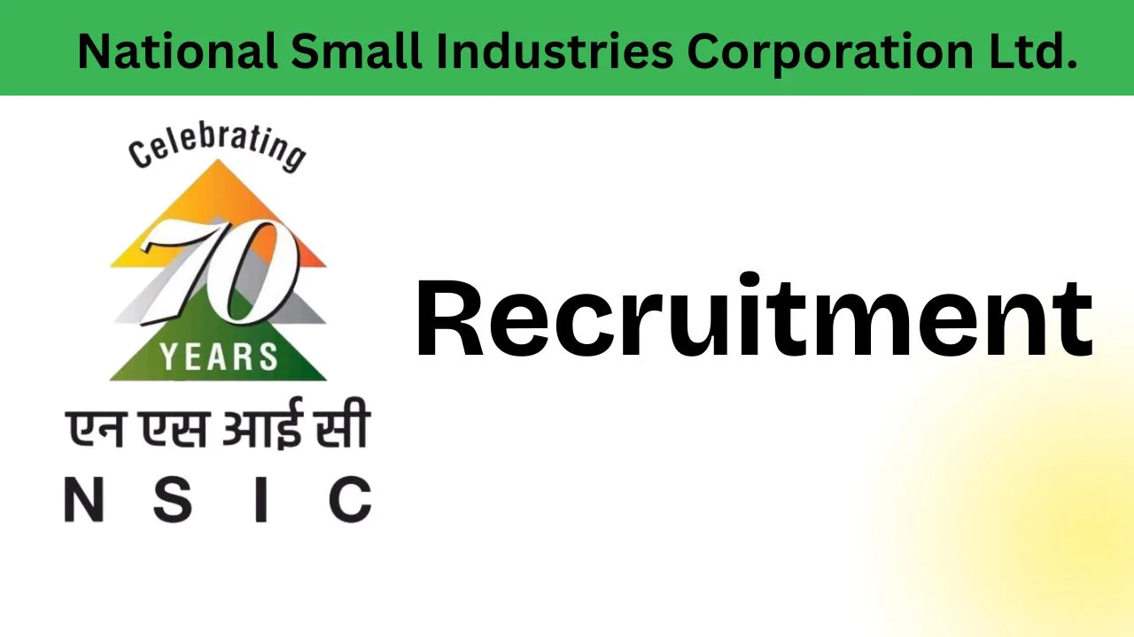 NSIC Recruitment