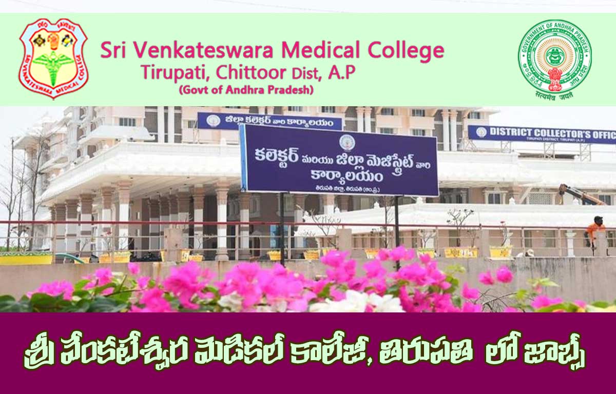 SVMC Tirupati Recruitment