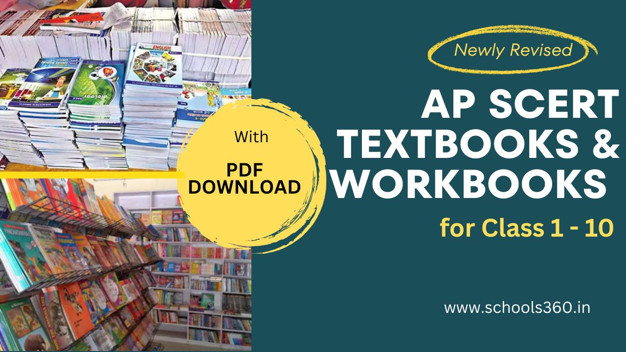 AP SCERT Textbooks FOR 1ST TO 10 TH CLASS