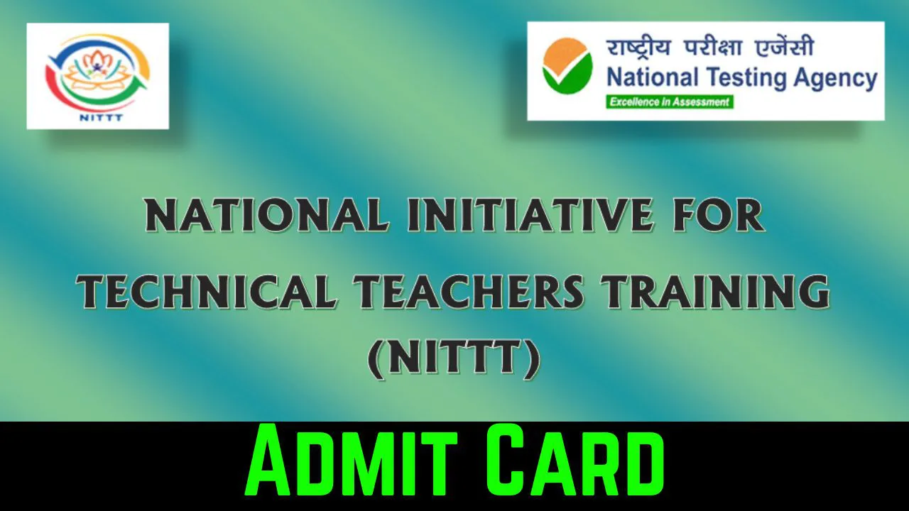 NITTT Admit Card