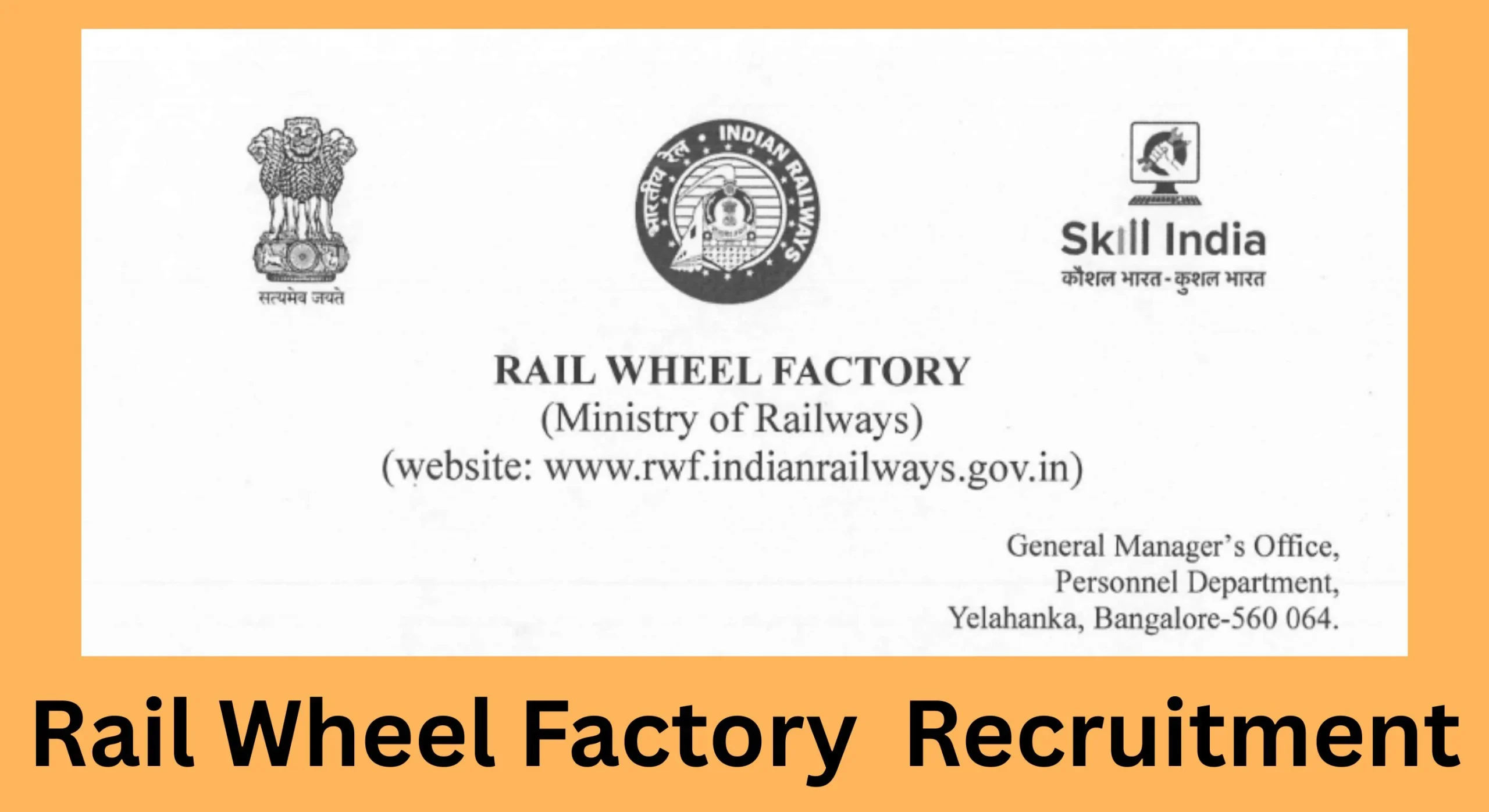 Rail Wheel Factory Apprentice Recruitment 2026 Apply 192 Trade Apprentice Jobs 1 Rail Wheel Factory Recruitment