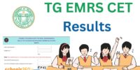 TG EMRS CET Results