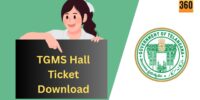 TGMS Hall Ticket Download
