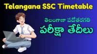 Telangana SSC Timetable
