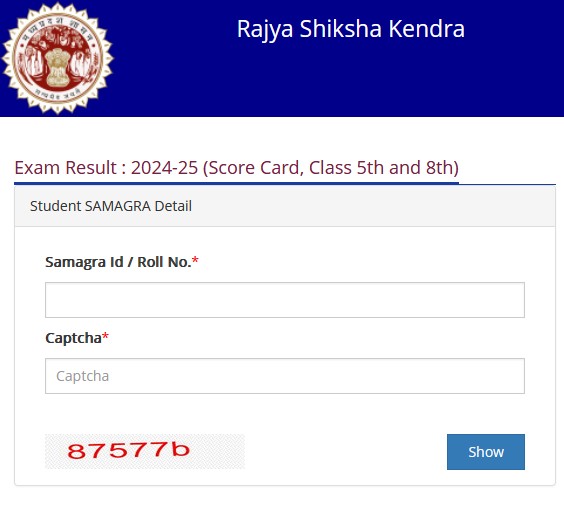 mp board 5th 8th result