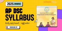 AP DSC Syllabus