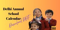 Delhi Annual School Calendar