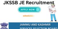 JKSSB JE Recruitment