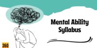 Mental Ability syllabus