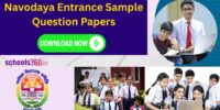 Navodaya Entrance Sample Question Papers