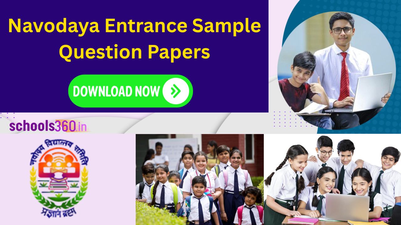 Navodaya Entrance Sample Question Papers