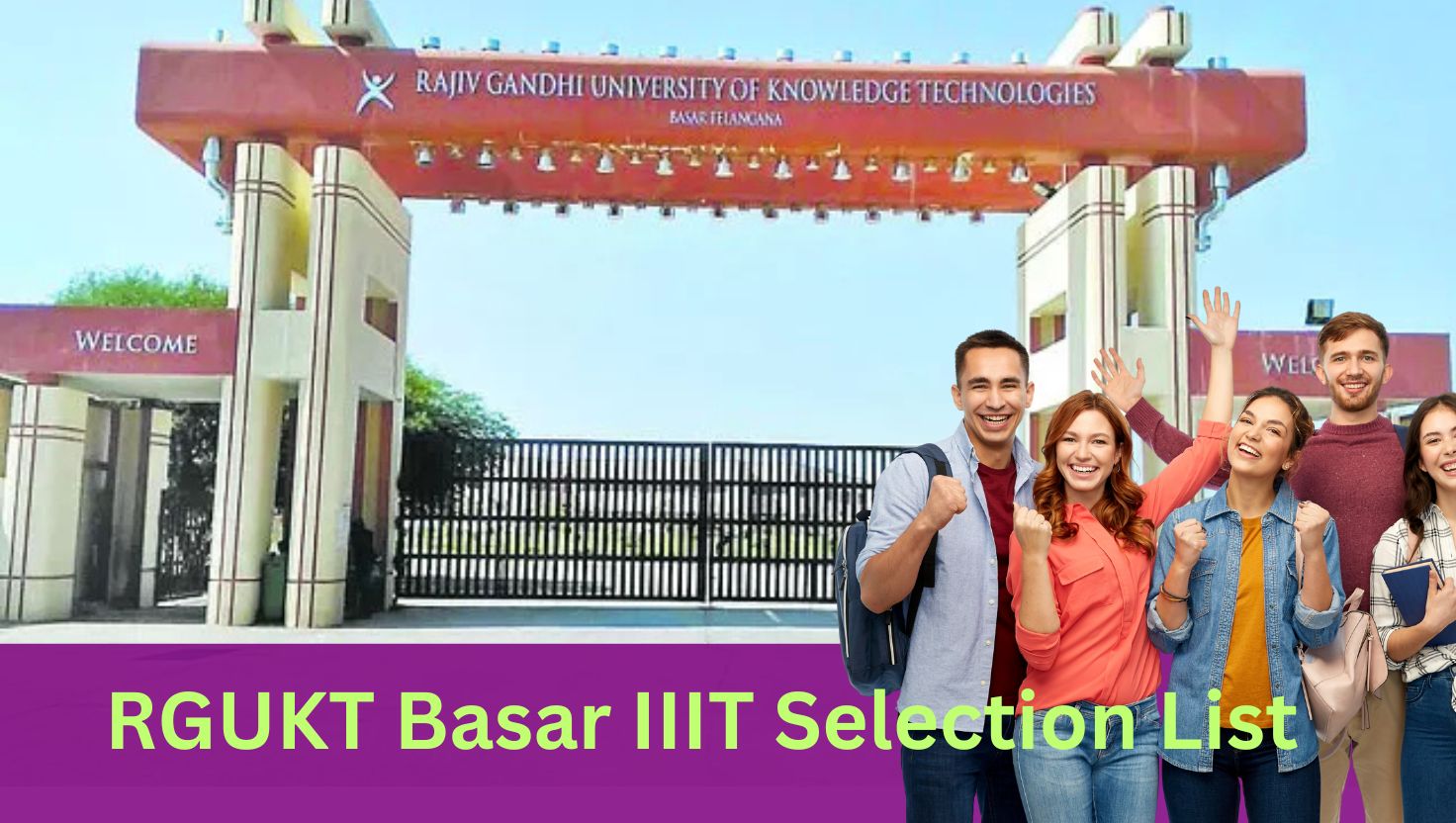 RGUKT Basar IIIT Selection List