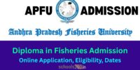 APFU Diploma in Fisheries Admission
