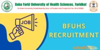 BFUHS Recruitment
