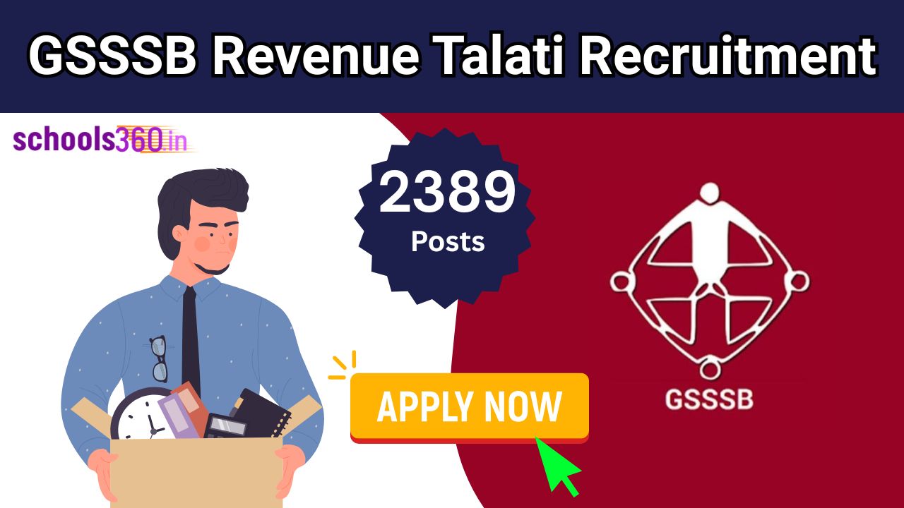 GSSSB Revenue Talati Recruitment