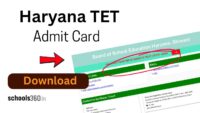 HTET Admit Card