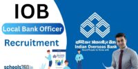 Indian Overseas Bank LBO Recruitment