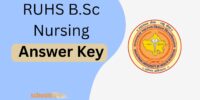 RUHS BSc Nursing Answer Key