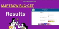 TS MJPTBCW RJC CET 2025 Results (Out) inter Merit List