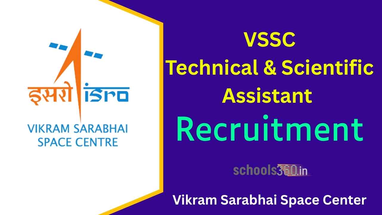 VSSC Technical & Scientific Asst Jobs