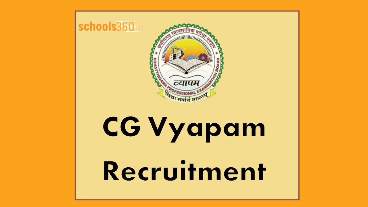 CG Vyapam Recruitment
